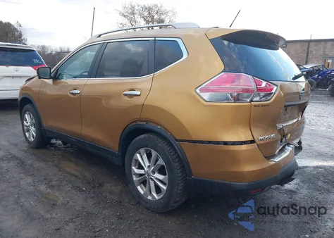 2014 Nissan Rogue Sv из США, поврежденный, VIN 5N1AT2MK1EC859196